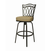 Wesport Outdoor Barstool - Autumn Rust 30"