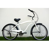 Men's 7-Speed Aluminum Beach Cruiser