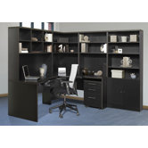 Pro X - L-Shape Corner Workstation Desk Office Suite