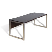 Computer Desk with Aluminum Base