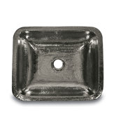 Rectangular Hammered Bar / Prep Sink