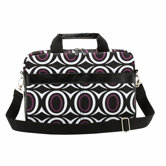 Kailo Chic 14" Ovals Slim Brief in Black/White/Purple