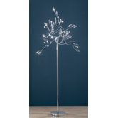 Fifteen Light Halogen Floor Lamp in Chrome