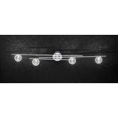 Arc Flush Ceiling Light in Chrome