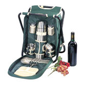 Sideline Picnic Backpack with Chair in Green