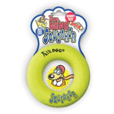 Air Squeaker Yellow Donut Dog Toy