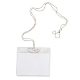 ID Chain, 36" Long, Nickel Plated, 25/PK, Silver