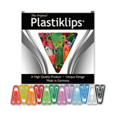 Plastic Paper Clips, X-Large, 50/BX, Assorted Colors