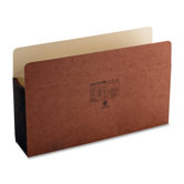 Tyvek Expanding Pocket, 7" Exp., Legal, Red Rope
