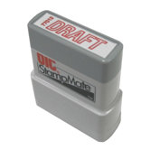 Pre-Ink Stamper, Draft, Red