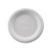 Fiber Tableware, Premium Molded, 6-3/4"Plate, 125/PK, White