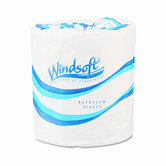 Single Roll Bath One-Ply Bath Tissue, 96 Rolls/Carton