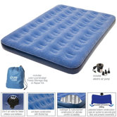 Full Low Profile Flock Top Air Bed