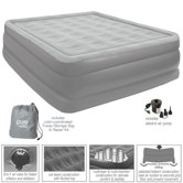 Full Raised Flock Top Air Bed