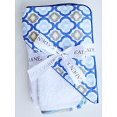 Ikat Mod Hooded Towel Set