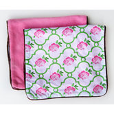 Boutique Rose Lattice Burp Set (Set of 2)