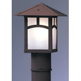 Evergreen 7" Outdoor Post Lantern