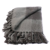 Annette Faux Mohair Throw