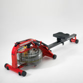 Atlantic Outdoor Pacific A/R Rower Water-Based Rowing Exercise Machine (Limited Edition in Red - Newport A/R)