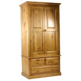 Pine Gents Small Wardrobe