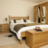 Woodland 4 Piece Pine Bedroom Collection