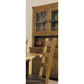 Veneto Rustic Oak Sideboard and Hutch