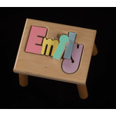 Personalized Name Stool With 8 Letters