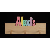 Personalized Coat Rack With 8 Letters