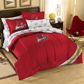 Collegiate Louisville Twin / Full Comforter Set