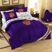 Collegiate Clemson Twin / Full Comforter Set