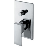 Linea 4.7" x 7.5" Crui Diveter Faucet Shower Faucet Trim Only