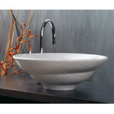 Ceramica 17.9" x 17.9" Vessel Sink in White