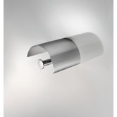Duemilla 5.3" x 4.9" Toilet Paper Holder with Cover in Polished Chrome