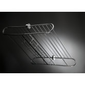 Duemila 23.6" x 11.4" Towel Rack in Polished Chrome