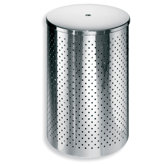 Complements 12.2" x 12.2" Waste Basket with Lid