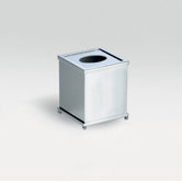 Complements Salomonic Tissue Box in Polished Chrome