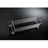 Vanessia Double Towel Rack in Polished Chrome