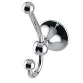 Vanessia 5.4" Hook in Polished Chrome
