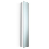 Linea 11" x 6.1" Pika Bathroom Storage Cabinet in Stainless Steel