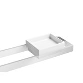 Skuara Soap Dish in White