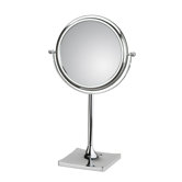 Doppiolo Free Standing Magnifying Cosmetic Mirror