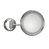 Lucciolo Wall-Mount Magnifying Cosmetic Mirror with Lighting