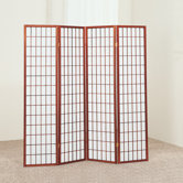 Four Panel Screen in Cherry