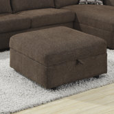 Isabelle Chenille Cocktail Ottoman