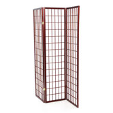 Three Panel Screen in Cherry