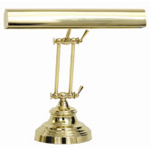 Advent Piano Lamp in Polished Brass