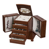 Caprice Jewelry Box in Walnut