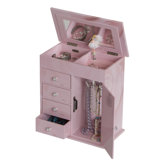 Callie Girl's Musical Ballerina Jewelry Box