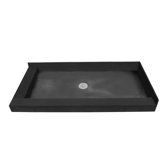 Double Curb Rectangular Shower Base