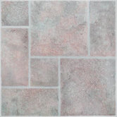 SAMPLE - American Random Tumbled Stone Vinyl Tile in San Marino